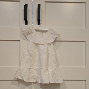 Cat & Jack White Eyelet Dress